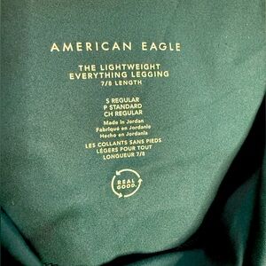 American Eagle Green leggings